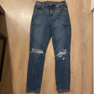 AE Stretch Mom Jeans